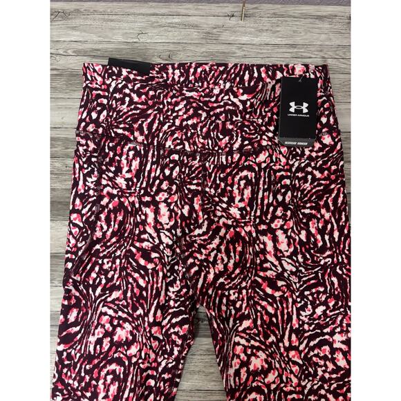 Under Armour Capri Pants Womens Size Large Heat Gear Compression New Athleisure - Picture 5 of 11